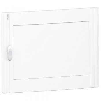 Белая дверь для щита Schneider Electric Pragma 1 ряд 24 модуля (PRA16124)