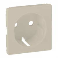 Накладка розетки 2К+З LEGRAND Valena Life с зажимами 6кв.мм Кремовый (755251)