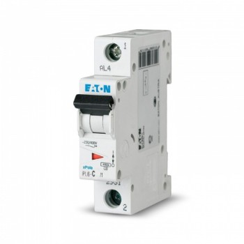 Автоматический выключатель Eaton PL6 1p 13А тип C 6кА (286532)