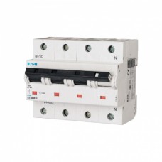 Автоматический выключатель Eaton PLHT 3p+N 40А тип C 25кА (248062)