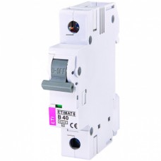 Автоматический выключатель ETI ETIMAT 6 1p 40А тип B 6кА (2111520)