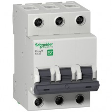Автоматический выключатель Schneider Electric Easy9 4.5 kA 3Р 63 А тип C (EZ9F34363)