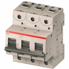 Автоматический выключатель ABB S803C 3p 80А тип C 25кА (2CCS883001R0804)
