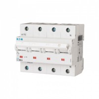 Автоматический выключатель Eaton PLHT 3p+N 50А тип D 25кА (248072)