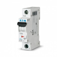 Автоматический выключатель Eaton PL6 1p 50А тип C 6кА (286538)