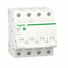 Автоматический выключатель Schneider Electric Resi9 6kA 4P 40A тип В (R9F02440)