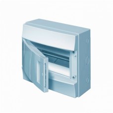 Щит пластиковый ABB Mistral на 12 модулей серый с непрозрачной дверкой (1SL1102A00)