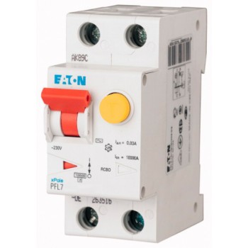 Дифференциальный автомат EATON PFL7-6/1N/B/003-A (263435)