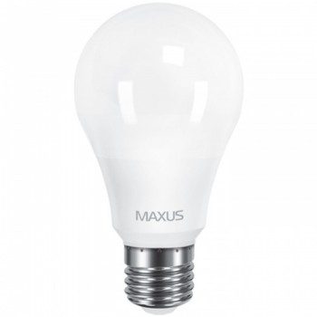 Светодиодная лампа MAXUS A60 10W теплый свет 3000K 220V E27 (1-LED-561)