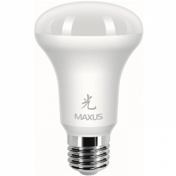 Светодиодная лампа MAXUS R63 7W теплый свет 3000K 220V E27 (1-LED-363)