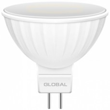 Светодиодная лампа GLOBAL MR16 3W яркий свет 4100K 220V GU5.3 (1-GBL-112)