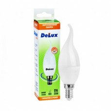 Светодиодная лампа DELUX BL37B 6 Вт tail 4100K 220В E14 (90005411)
