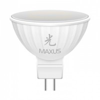 Светодиодная лампа MAXUS SAKURA MR16 5W теплый свет 3000K 220V GU5.3 AP (1-LED-401-01)