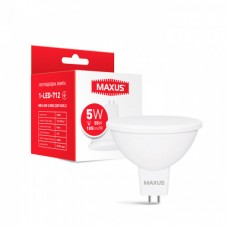 Светодиодная лампа MAXUS MR16 5W 4100 К 220V GU5.3 (1-LED-712)