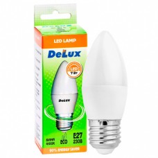 Светодиодная лампа DELUX BL37B 7Вт 4100K 220В E27 (90011756)