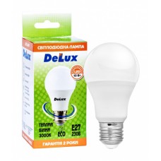 Светодиодная лампа DELUX BL 60 12Вт 3000K 220В E27 (90011738)