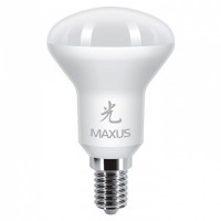 Светодиодная лампа MAXUS R50 5W теплый свет 3000K 220V E14 (1-LED-361)