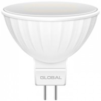Светодиодная лампа GLOBAL MR16 5W теплый свет 3000K 220V GU5.3 (1-GBL-113)