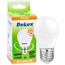 Светодиодная лампа DELUX BL50P 5 Вт 4100K 220В E27 (90012457)