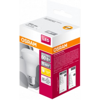 Светодиодная лампа Osram LS R 63 7W 830 Е27 (4058075282629)