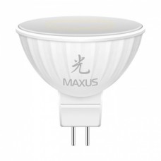 Светодиодная лампа MAXUS SAKURA MR16 4W яркий свет 4100K 220V GU5.3 AP (1-LED-404-01)