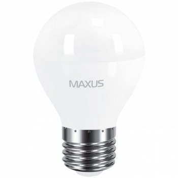 Светодиодная лампа MAXUS G45 F 8W теплый свет 3000K 220V E27 (1-LED-5413)