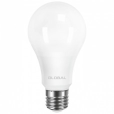 Светодиодная лампа GLOBAL A60 12W теплый свет 3000К 220V E27 AL (1-GBL-165)