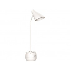 Светодиодный настольный светильник Luxel 7W (белый) + Органайзер,ночник (TL-10W)