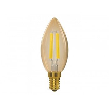 Филаментная светодиодная лампа Luxel 071-HG 5W E14 2500K (071-HG 5W) Gold