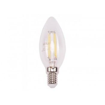 Филаментная светодиодная лампа Luxel 071-N 4W E14 4000K 440 lm 4 нити (071-N 4W)