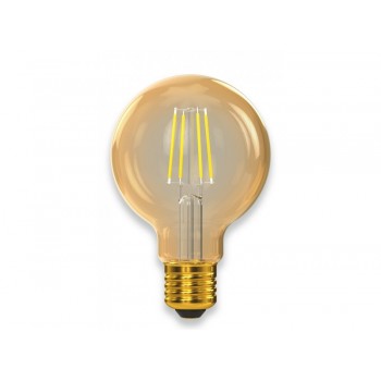 Филаментная светодиодная лампа Luxel 077-HG 5W G80 E27 2500K (077-HG) Gold
