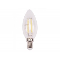 Филаментная диммируемая светодиодная лампа Luxel 071-HD C35 6W E14 2700K 660 lm (071-HD 6W)