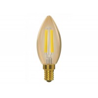 Филаментная светодиодная лампа Luxel 076-HG 7W E14 2500K (076-HG 7W) Gold