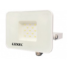 Светодиодный белый прожектор Luxel 131х127х26мм 175-260V 10W IP65 (LED-LPEW-10С)