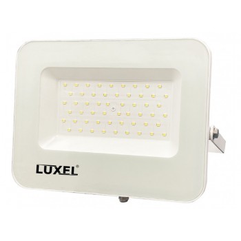 Светодиодный белый прожектор Luxel 245х210х31мм 175-260V 50W IP65 (LED-LPEW-50С)