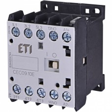 Контактор миниатюрный ETI CEC09.10-230V-50/60Hz (4641066)