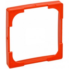 Декоративная накладка к рамке АВВ Basic55 1 пост оранжевый (2516-904-507)
