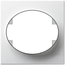 Однопостовая рамка АВВ Tacto Белый (5571 BL)