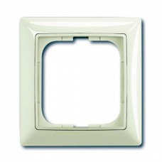 Однопостовая рамка АВВ Basic55 Белый (2511-96-507)