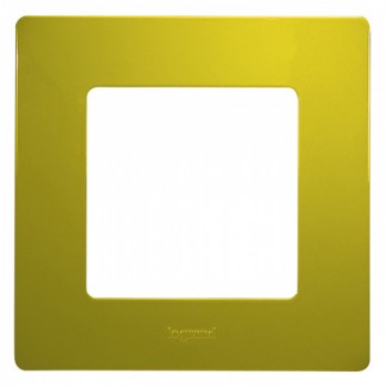 Однопостовая рамка LEGRAND Etika Зеленый папоротник (672541)