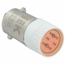 Лампа сигнальная сменная IEK красная матрица 12В AC/DC (BMS10-012-K04)