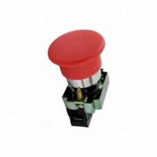 Кнопка управления IEK LAY5-BC41 грибок без подсветки красная 1з (BBG70-BC-K04)