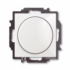 Светорегулятор поворотный АВВ Basic55 Белый (2251 UCGL-92-507)