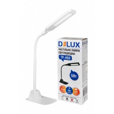 Настольная лампа Delux TF-450 5 Вт LED Белая (90008940)