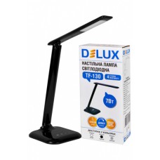 Настольная лампа Delux TF-130 7 Вт LED Черная (90008949)