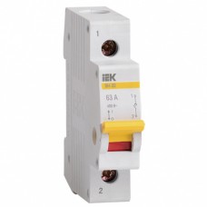 Выключатель нагрузки (мини-рубильник) IEK ВН-32 1Р 63А (MNV10-1-063)