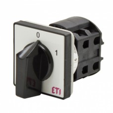 Выключатель "0-1" (серо-черный) ETI CS 32 90 U (4773003)