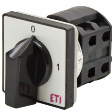 Переключатель для измерения фазного тока (серо-черный) (Подключение через трансформатор тока) ETI CS 16 98 U (4773095)