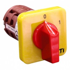 Выключатель "0-1" (желто-красный) ETI CS 25 10 U ES (4773082)